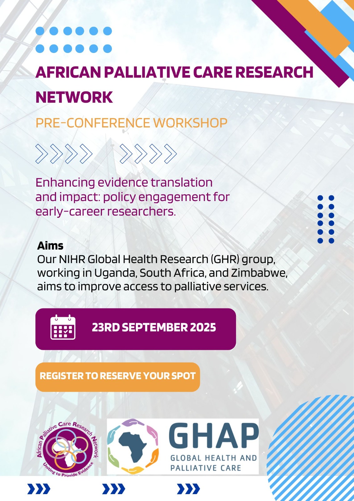 African Palliative Care Research Network Workshop Image