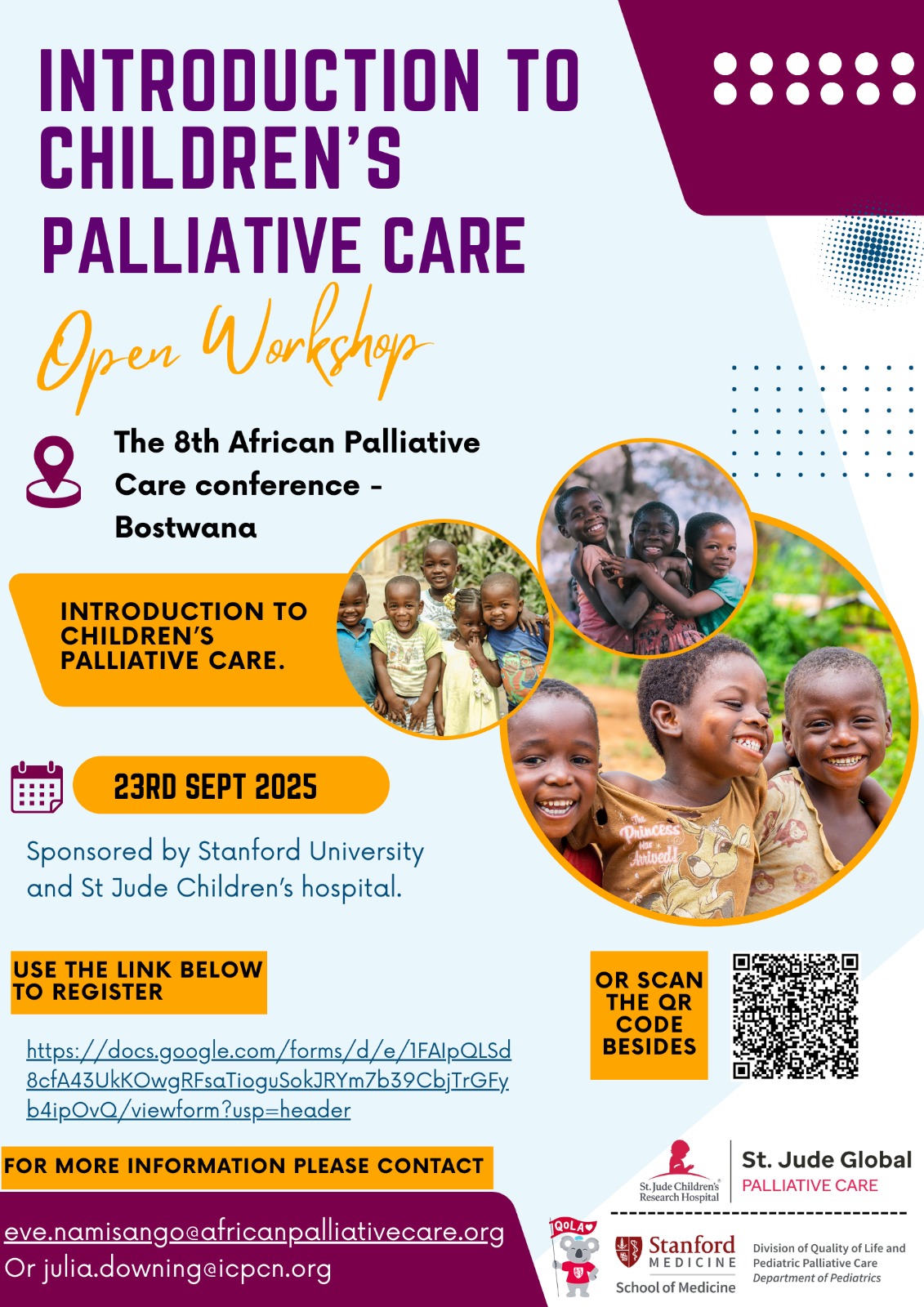 Children’s Palliative Care (EPEC Workshop) Image